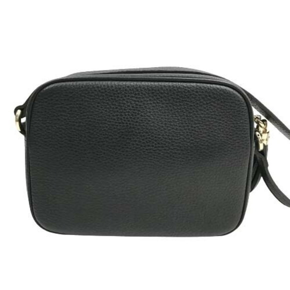 Gucci Soho Disco Bag Crossbody black fringe tassel zipper leather - Picture 3 of 9